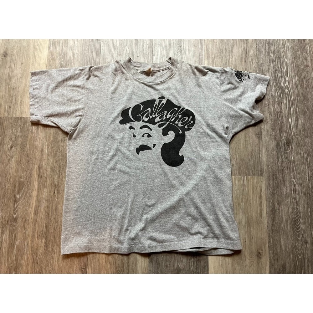 Vtg 1981 Gallagher Tour T Shirt Watermelon Smashing Comedy Screen Stars L